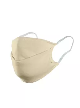 Маска защитная тканевая двухслойная цвет: в ассортименте (10х20 см - 2 шт)