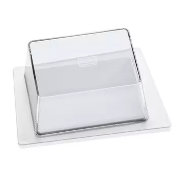 Масленка Club цвет: белый (17х7х12 см)