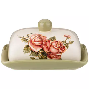Масленка Корейская роза (17х13х9 см)