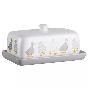 Масленка Madison цвет: белый (11х8х18 см)