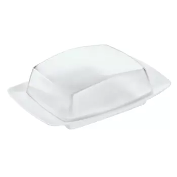 Масленка Rio цвет: белый (18х6х12 см)