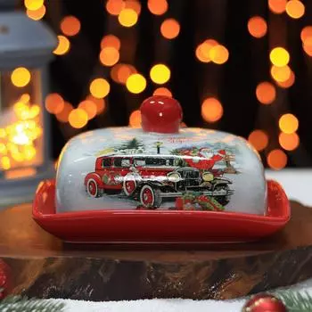 Масленка С Новым годом (9х17х13 см)