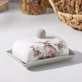 Масленка Зайка (17х12х9 см)