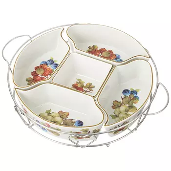 Менажница Фрукты (28х5 см)