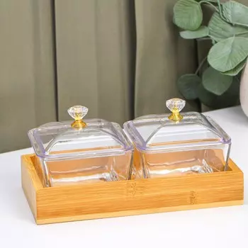 Менажница Голд (11х8х22 см)