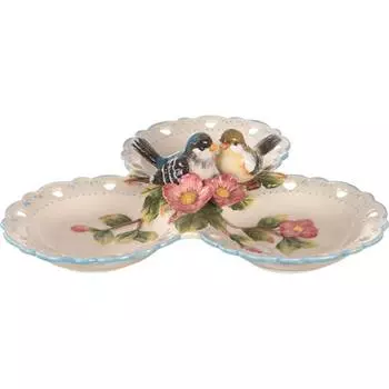 Менажница Птицы на ветке (31х29х9 см)