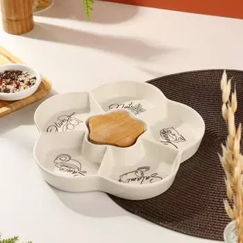 Менажница Закуски (26х26х4 см)