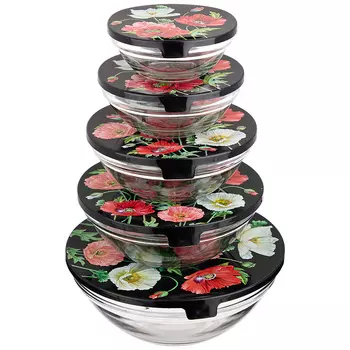 Миски с крышкой Маки