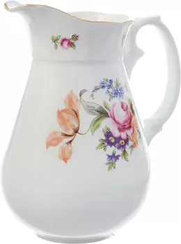 Молочник высокий Мейсенский цветок (1000 мл)