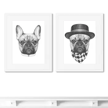 Mr No vs Mr May be (42х52 см - 2 шт)