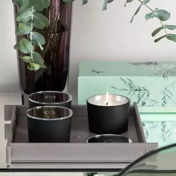 Набор ароматических свечей Альфабия цвет: голубой (Набор)