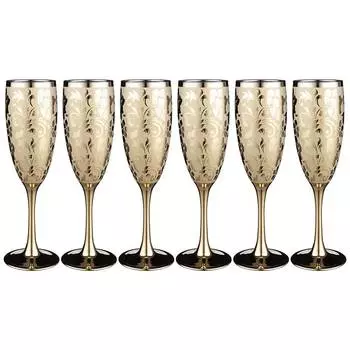 Набор бокалов Бельведер золотой (Набор)