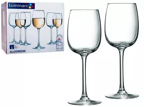 Набор бокалов для вина Allegris