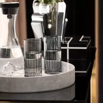 Набор бокалов Лакс цвет: серый (400 мл - 2 шт)