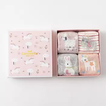 Набор детских носков Сказка Единорогов (16-18 - 4 пары)