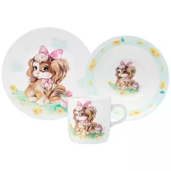 Набор детской посуды (3 предмета)