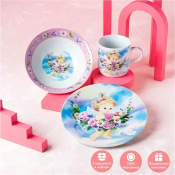 Набор детской посуды Ангелок (Набор)