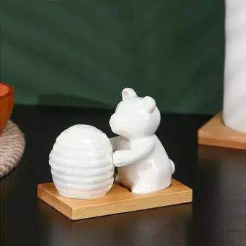 Набор для специй Мишка с ульем (Набор)