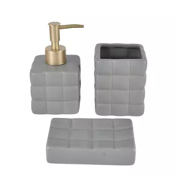 Набор для ванной Grace Серый (Набор)