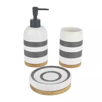 Набор для ванной Neve Белый, Серый (Набор)