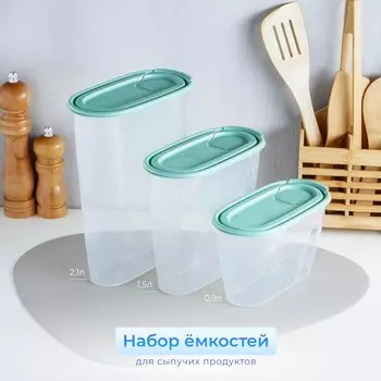 Набор емкостей Ginny (26х20х10 см)