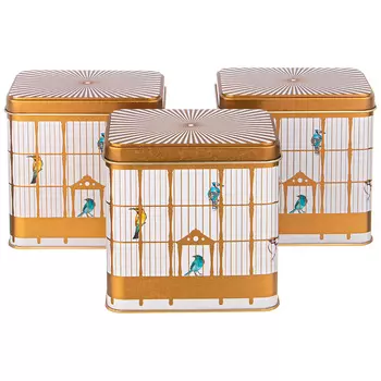 Набор емкостей Paradise bird (8х12х12 см)
