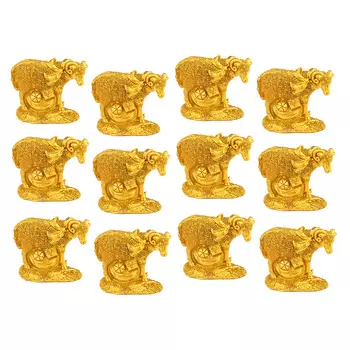 Набор фигурок Золотая овечка (8х3х6 см)