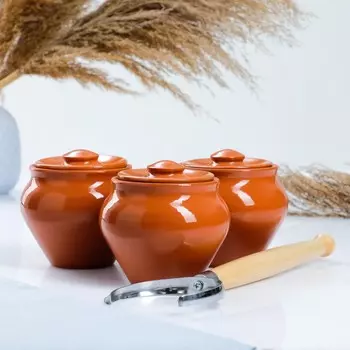 Набор горшков Вятская керамика Трио (Набор)