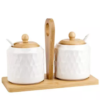 Набор из 2 сахарниц Naturel