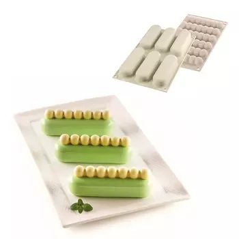 Набор из 2 силиконовых форм для приготовления эклеров Chic Eclair