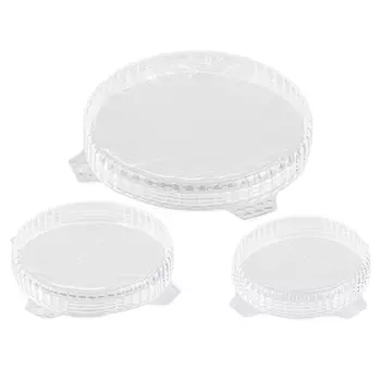 Набор из 3 крышек Coverflex цвет: голубой (11 см, 16 см, 21 см)