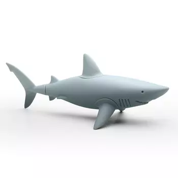 Набор из 5 магнитов для холодильника Shark (14х6х5 см)