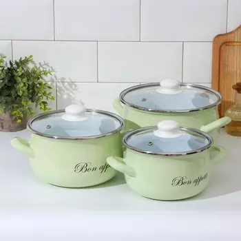 Набор кастрюль Лайм (Набор)