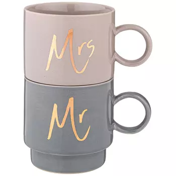 Набор кружек Mrs&Mr (400 мл)