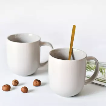 Набор кружек Nude цвет: бежевый (9х10х5 см - 2 шт)