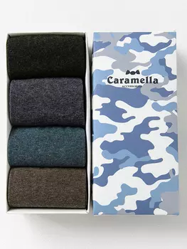 Набор мужских носков Камуфляж-3 Цвет: Голубой (38-43 - 4 пары)