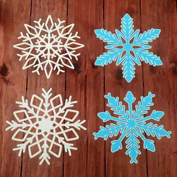 Набор наклеек Снежинки (30х33х1 см)