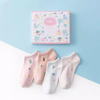 Набор носков Сад (34-40 - 4 пары)