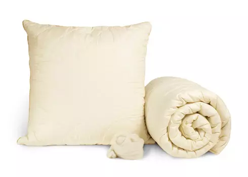 Набор Peach (1,5 сп.) из Овечьей Шерсти Легкий (2 предмета)