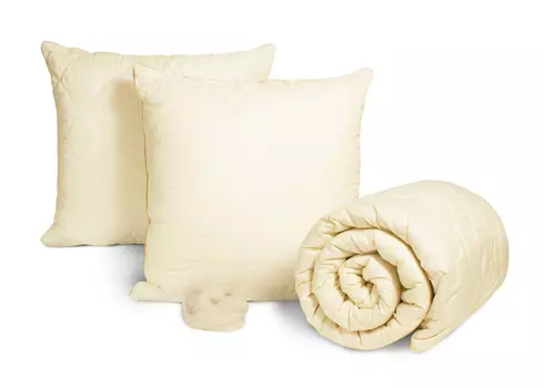 Набор Peach (2 сп. евро) из Овечьей Шерсти Легкий (3 предмета)