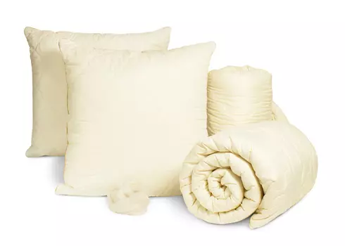 Набор Peach (семейный) из Овечьей Шерсти Легкий (4 предмета)