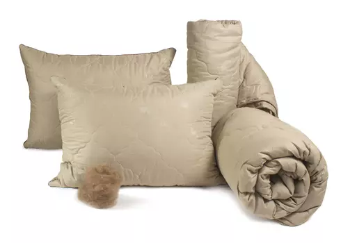 Набор Peach (семейный) из Верблюжьей Шерсти Легкий (4 предмета)