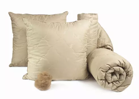 Набор Peach (семейный) из Верблюжьей Шерсти Легкий (4 предмета)