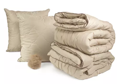 Набор Peach (семейный) из Верблюжьей Шерсти Теплый (4 предмета)