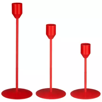 Набор подсвечников Трио (24 см, 19 см, 14 см)