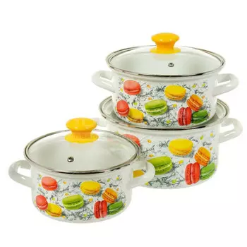 Набор посуды Цветное печенье