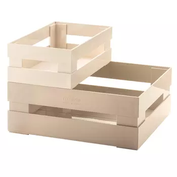 Набор ящиков Tidy&amp;Store цвет: бежевый (30х20х22 см)