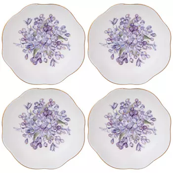 Набор розеток Lilac (10 см - 4 шт)