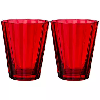 Набор стаканов Lotus red (290 мл - 2 шт)