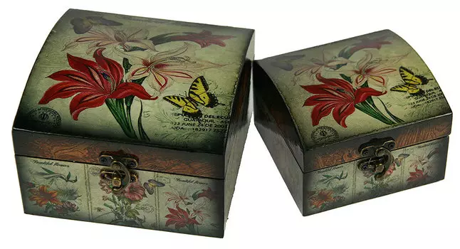 Набор сундучков Linsy (15х15х10 см)